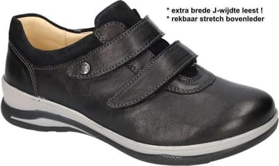 Fidelio Hallux -Dames - zwart - sneakers - maat 41