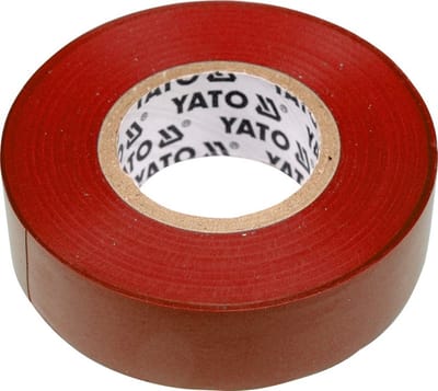 Yato - Elektro-isolatietape - 19mmx20m - Rood - PVC