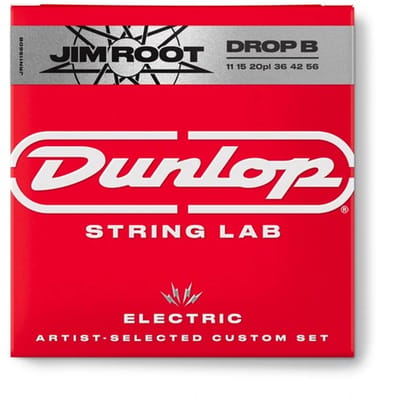 Dunlop electric strings Jim Root Signature 11-56 Drop B