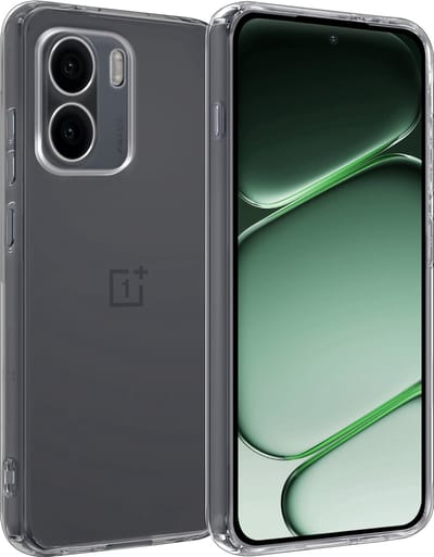 Hoesje Geschikt voor OnePlus 15R - Sterk & Shockproof - Hoes Cover - Siliconen Case - Transparant