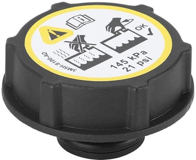 Dailygoods- Expansietankdop Hoogwaardig ABS - Koelvloeistof Dop - Vervanging 3M5H-8100-AD - Auto Motor Koelsysteem - Sterk en Duurzaam - Slijtvast en Temperatuurbestendig - Koelvloeistofdop