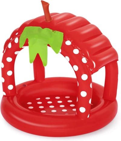 Opblaasbaar Kinderzwembad Aardbei 91 x 91 x 91 - Perfect voor Zomerse Spellen