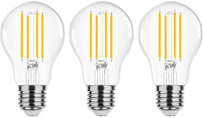 Modee E27 LED Lamp 11.2W - 1521lm - 4000K - Neutraal Wit - LED Filament Globe A60 - Vervangt 100W Halogeen Gloeilamp - 3 stuks