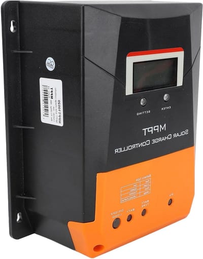 Zonne Laadregelaar - MPPT Controller - Energie Beheer - Automatische Aanpassing - 20A - Zwart