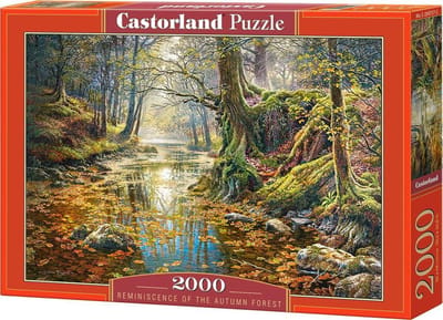 Castorland Reminiscence of the Autumn Forest – Puzzel – 2.000 stukjes – Satijnen afwerking – Perfecte pasvorm – Europese kwaliteit