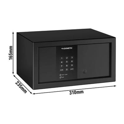 GGM Gastro DOMETIC ProSafe - Zimmersafe - MD310L1 - Türanschlag Links - 8 Liter
