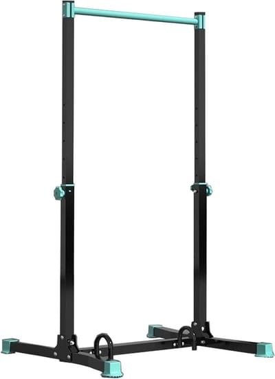Krachtstation - Fitness Toren - Kracht Training - Hoogte Verstelbaar - Tot 300kg - Zwart Groen