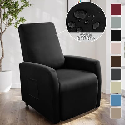 Waterbestendig Buffelmelk Zijde Compact Chivas Bankhoes Elastisch Effen Kleur Chivas Elektrische Bankhoes Fauteuilhoes 45*60 cm