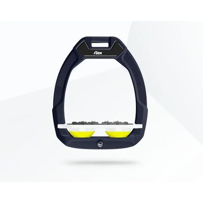 Veiligheidseisen voor paardrijden Plat Ultra Grip Rood/Wit/Geel Flex-On Safe-On