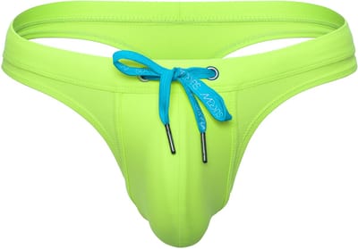 SUKREW Torrent Swim Thong Lime - MAAT XS - Heren Zwemstring - Zwem String voor Man - Mannen Thong