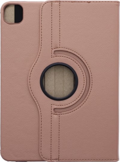 LuxeBass Apple iPad Pro 11 2020 Draaibaar Hoes 360 Rotating Multi stand Case - cover - Rose Goud