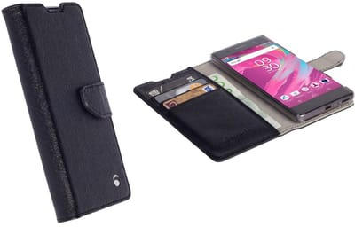 Krusell Boras Folio Hoesje Sony Xperia XA Zwart