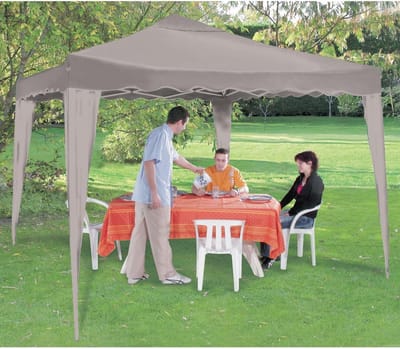 Partytent 3x3 m Opvouwbaar - Taupe