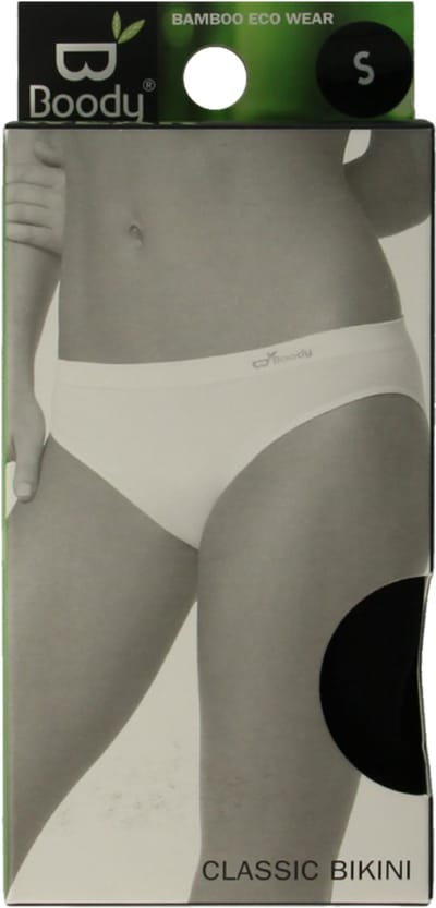 Boody Classic bikinislip zwart S 1 Stuks