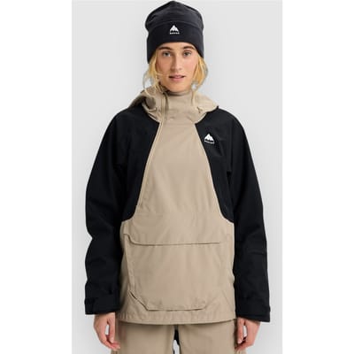 Burton Reserve 2l Relaxed Anorak Jas Beige L Vrouw