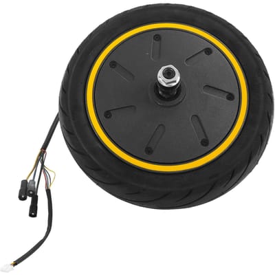 Elektrische Scooter Motor Wielnaaf 350W Achterwielaandrijving Motor Opvouwbare Elektrische Scooter Reparatieonderdelen gray
