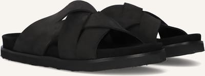 STEFANO LAURAN 26003 Slippers - Heren - Zwart - Maat 41