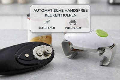 Elektrische blikopener en potopener - Automatische set