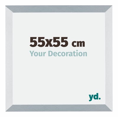 Your Decoration - Fotolijst 55x55 cm - MDF - Aluminium Geborsteld - Mura