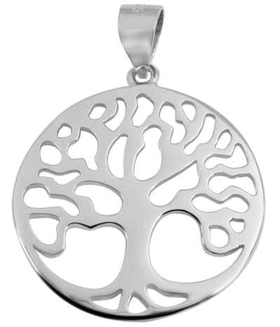 AKZENT Akzent dames hanger "Jihane" van 925 Sterlingzilver, gerhodineerd, duurzaam
