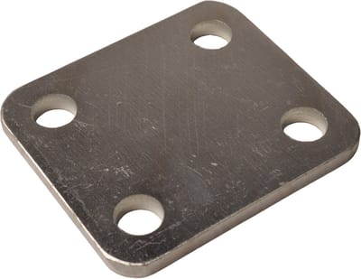 Stroppenplaat - 80x70x6 mm