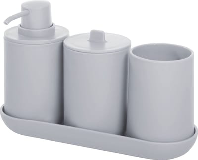 iDesign - Cade Bath Accessories Set of 4 Pieces