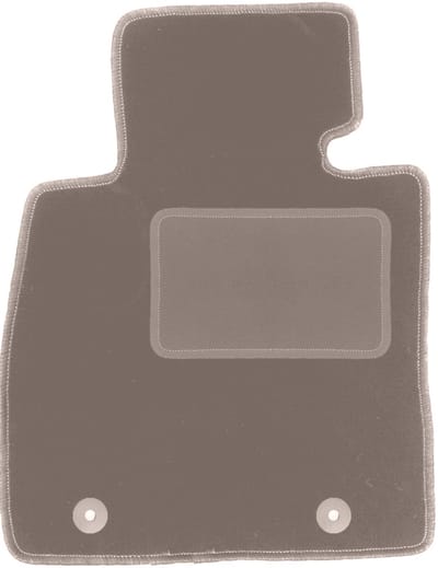 Beige bestuurdersmat voor: Mazda 2 IV hatchback (2014-)
