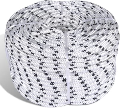 Universele Touw - Scheepstouw Boottouw - Vastzetten Boot - Gevlochten Polyester - 6 mm x 50 m - Niet gespecificeerd