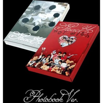 NCT WISH - [STEADY] 1e Mini Album FOTOBOEK Set