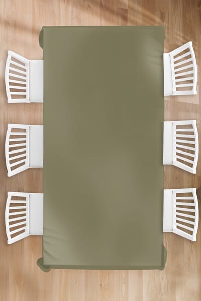 Tafelkleed - Tafellaken - 130x260 cm - Grijs - Warm - Herfst - Binnen en Buiten