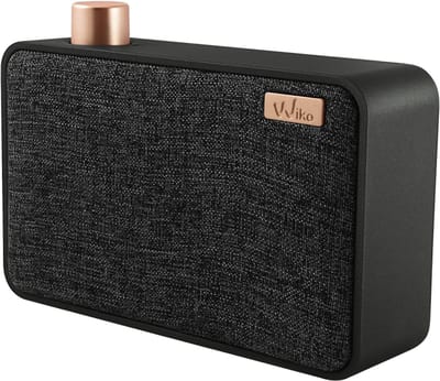 Wiko WiSHAKE Mobiele Bluetooth-Speaker (2 W, Mono, 6 u batterij) – Compact, Handsfree, AUX & Micro-USB – Draagbaar Geluid