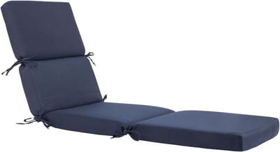 Waterbestendig Ligstoelkussen 188cm - Opvouwbaar Loungestoelkussen voor Buiten en Patio