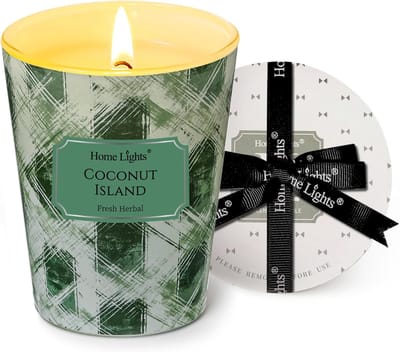 Geurkaarsen met 1 Wick voor Thuis - Sojawas Mengkaars 190g - Schoon Brandend - 40 Uur Verbranding - Woondecoratie & Geschenken