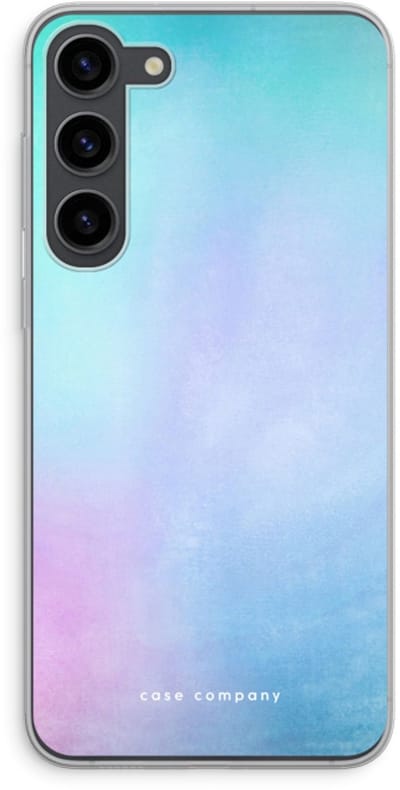 Case Company® - Hoesje geschikt voor Samsung Galaxy S23 Plus hoesje - Mist pastel - Soft Cover Telefoonhoesje - Bescherming aan alle Kanten en Schermrand