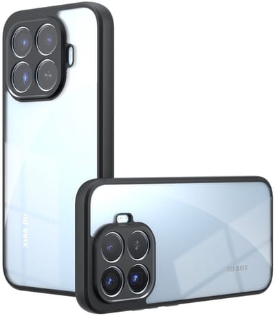 Coverup Hoesje - Geschikt voor Xiaomi 17T Pro Hoesje - Coverup Transparante Back Cover met Camera Cover - Transparant