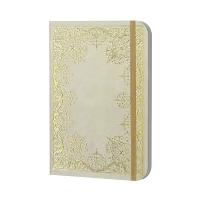 compacte notitieboek Peter Pauper Gilded Ivory