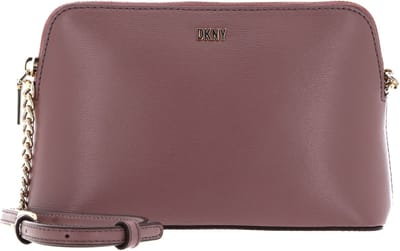 DKNY Leren Schoudertas Avondtas Bryant Sutton Dome Crossbody Bag Vntg Rose Oud roze