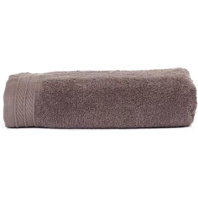 The One Towelling Organic Handdoek - 50 x 100 cm - Hoge vochtopname - Met ophanglus - 550 gr/m² - 100% Organisch katoen - Taupe
