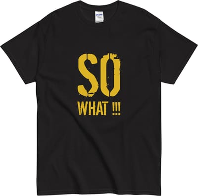 Grappig en Zelfverzekerd T-shirt voor Mannen en Vrouwen - Casual Urban Look - Zwart- S