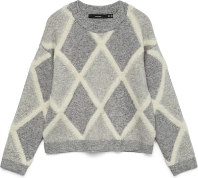 VERO MODA - VMARGIE LS O-NECK PULLOVER - Dames - Gebreide truien
