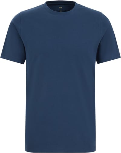 WE Fashion Heren slim fit T-shirt