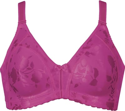 Naturana - Minimizer bh met bloemenpatroon - 5363 - Purple Orchid - 80D