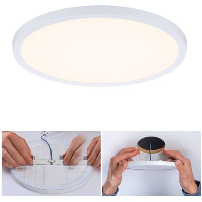 VariFit LED-inbouwpaneel 3-Step-Dim Areo IP44 rond 230 mm 16W 1400lm 3000K Wit dimbaar