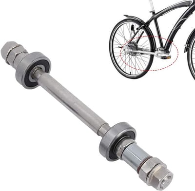 Metaal wielnaafasset voor fiets - voor en achter, ultralicht, geschikt voor racefiets, mountainbike en BMX
