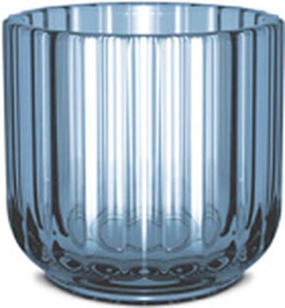 Lyngby Waxinelichthouder Blauw 6.5cm