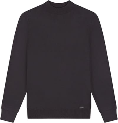 Malelions Knitted Mockneck Sweater