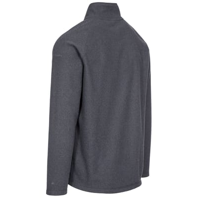Trespass - Heren Keynote Anti Pluis 1/4 Rits Fleece Vest (Donkergrijs)