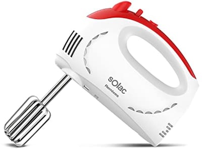 Elektrische Handmixer met Turbo-functie en 5 Snelheden - Kneed- en Mengstangen