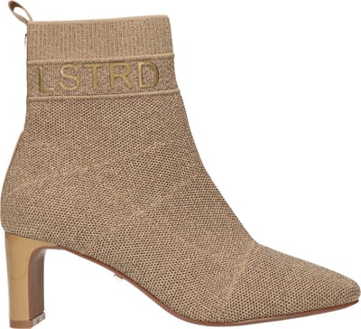 La Strada Enkellaars Goud Knitted - Damesschoenen - Maat - 36