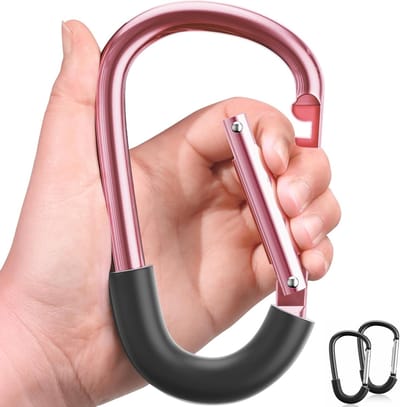 Grote Pram Haak voor Tassen, Universele Kinderwagenclips en Haken, Stevige Accessoires voor Moeders en Kinderwagens